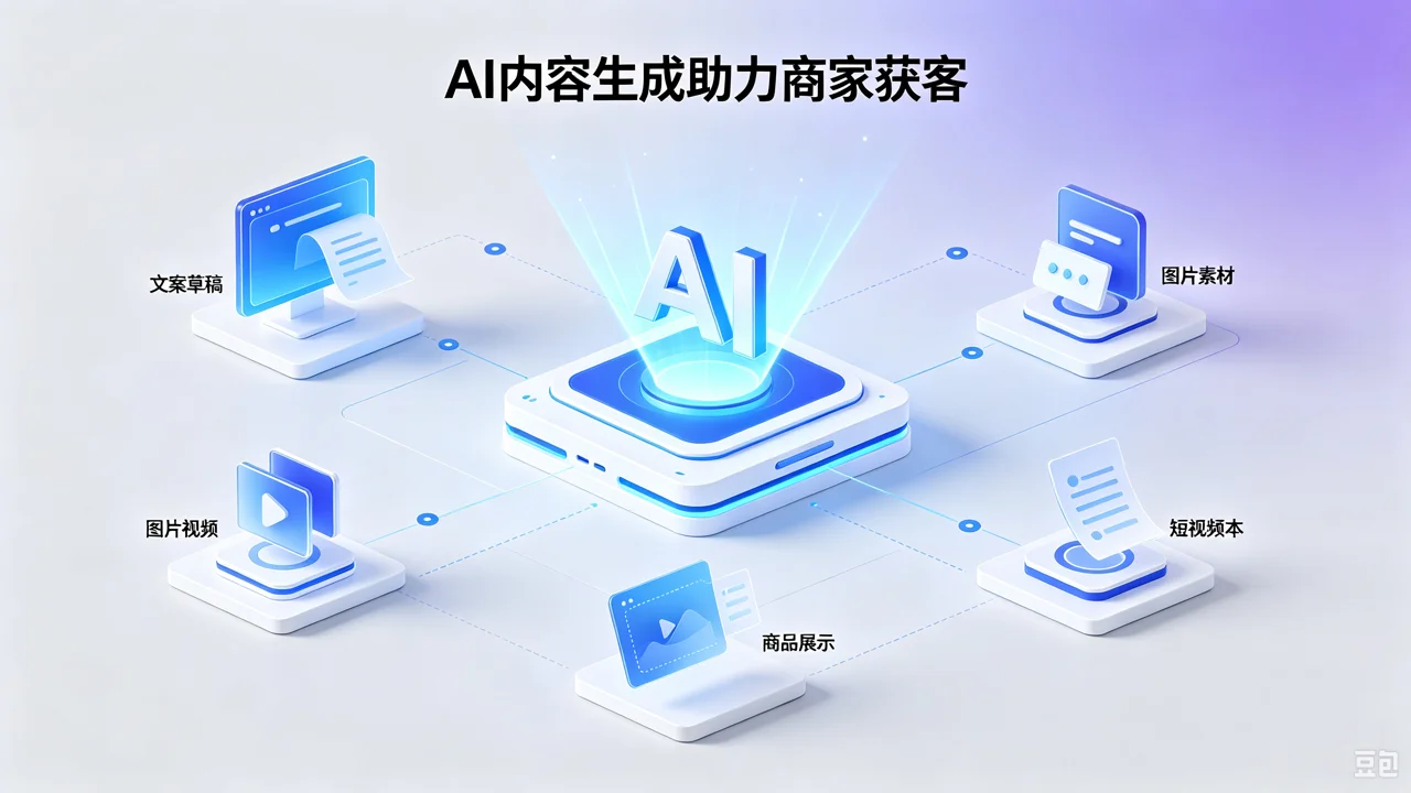 大圣云推内容工厂再升级：AI 工作流跑通商家获客